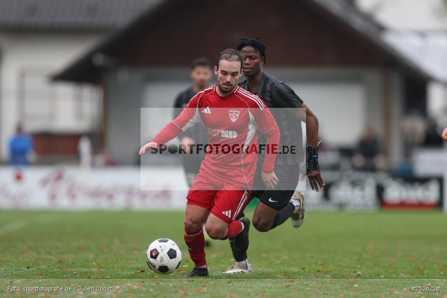 sport, action, TSV Mönchröden, TSV Karlburg, MÖN, Landesliga Nordwest, Karlburg, KAR, Fussball, Fundamentum Sportpark, BFV, 29.11.2025, 22. Spieltag - Bild-ID: 2526226