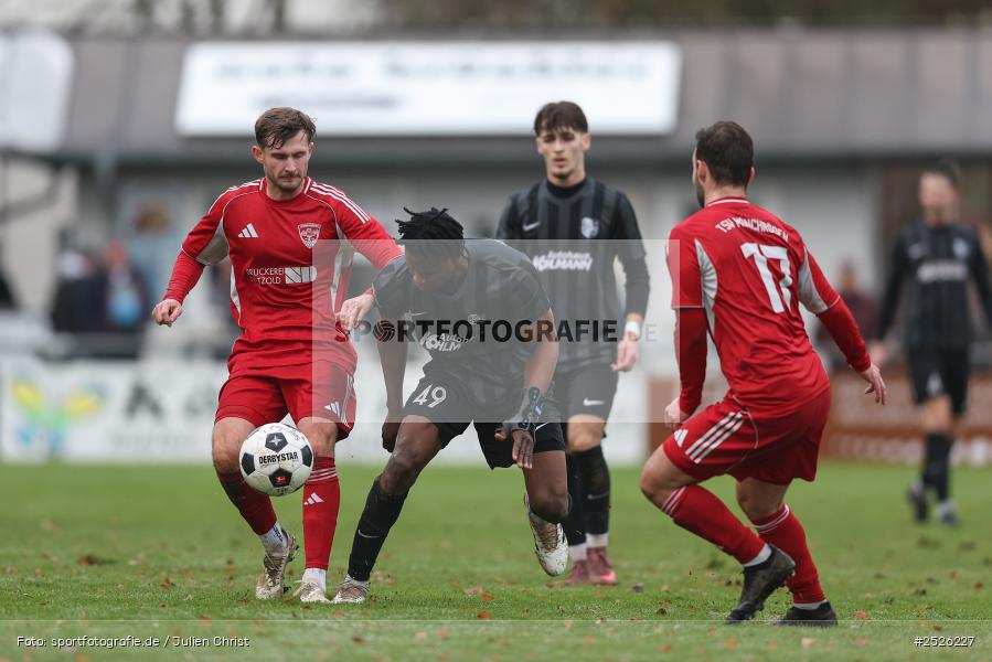 sport, action, TSV Mönchröden, TSV Karlburg, MÖN, Landesliga Nordwest, Karlburg, KAR, Fussball, Fundamentum Sportpark, BFV, 29.11.2025, 22. Spieltag - Bild-ID: 2526227