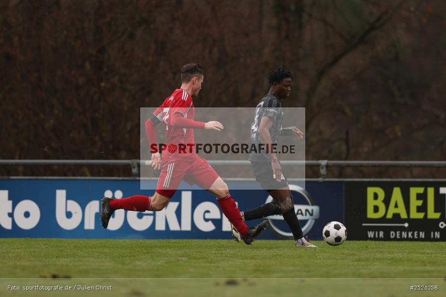 sport, action, TSV Mönchröden, TSV Karlburg, MÖN, Landesliga Nordwest, Karlburg, KAR, Fussball, Fundamentum Sportpark, BFV, 29.11.2025, 22. Spieltag - Bild-ID: 2526258