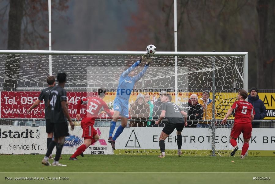 sport, action, TSV Mönchröden, TSV Karlburg, MÖN, Landesliga Nordwest, Karlburg, KAR, Fussball, Fundamentum Sportpark, BFV, 29.11.2025, 22. Spieltag - Bild-ID: 2526260