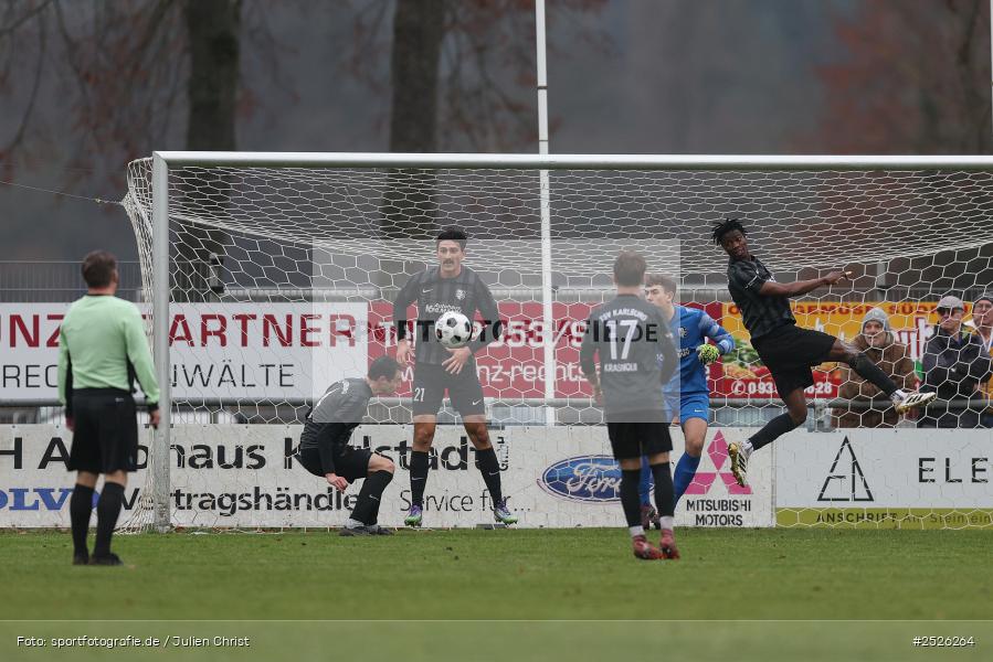 sport, action, TSV Mönchröden, TSV Karlburg, MÖN, Landesliga Nordwest, Karlburg, KAR, Fussball, Fundamentum Sportpark, BFV, 29.11.2025, 22. Spieltag - Bild-ID: 2526264