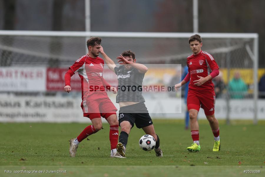 sport, action, TSV Mönchröden, TSV Karlburg, MÖN, Landesliga Nordwest, Karlburg, KAR, Fussball, Fundamentum Sportpark, BFV, 29.11.2025, 22. Spieltag - Bild-ID: 2526268