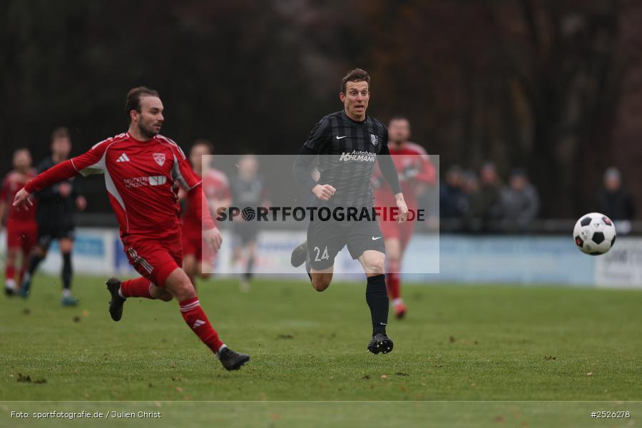 sport, action, TSV Mönchröden, TSV Karlburg, MÖN, Landesliga Nordwest, Karlburg, KAR, Fussball, Fundamentum Sportpark, BFV, 29.11.2025, 22. Spieltag - Bild-ID: 2526278
