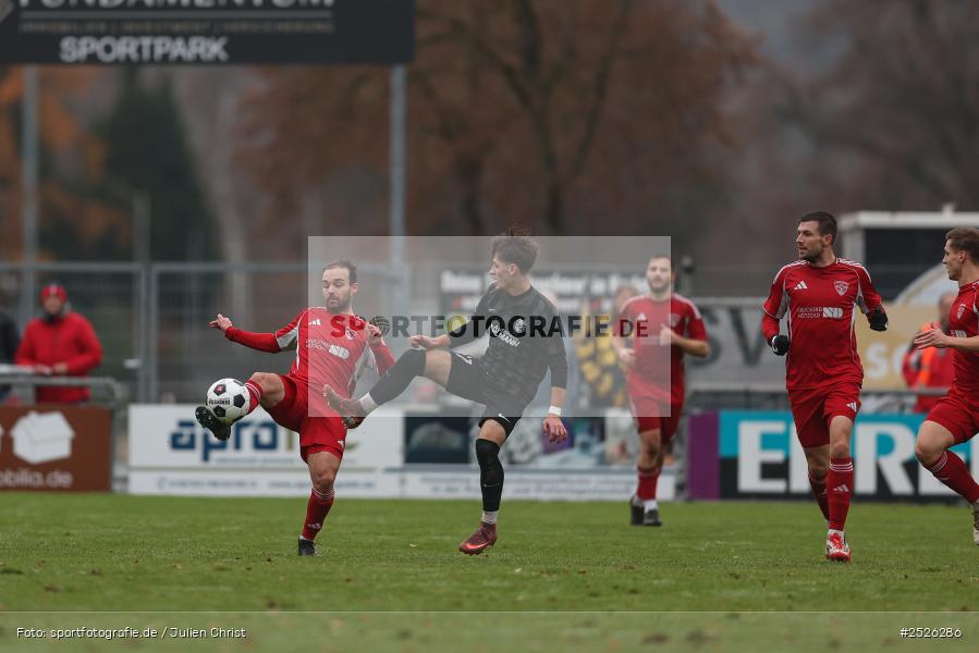 sport, action, TSV Mönchröden, TSV Karlburg, MÖN, Landesliga Nordwest, Karlburg, KAR, Fussball, Fundamentum Sportpark, BFV, 29.11.2025, 22. Spieltag - Bild-ID: 2526286