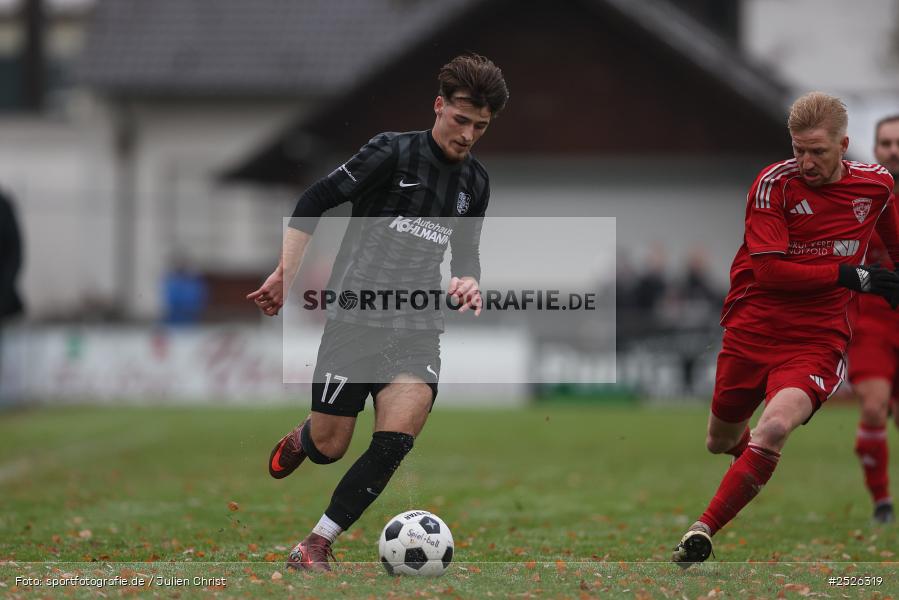 sport, action, TSV Mönchröden, TSV Karlburg, MÖN, Landesliga Nordwest, Karlburg, KAR, Fussball, Fundamentum Sportpark, BFV, 29.11.2025, 22. Spieltag - Bild-ID: 2526319