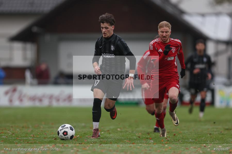 sport, action, TSV Mönchröden, TSV Karlburg, MÖN, Landesliga Nordwest, Karlburg, KAR, Fussball, Fundamentum Sportpark, BFV, 29.11.2025, 22. Spieltag - Bild-ID: 2526323