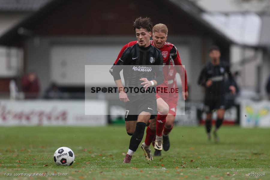 sport, action, TSV Mönchröden, TSV Karlburg, MÖN, Landesliga Nordwest, Karlburg, KAR, Fussball, Fundamentum Sportpark, BFV, 29.11.2025, 22. Spieltag - Bild-ID: 2526324