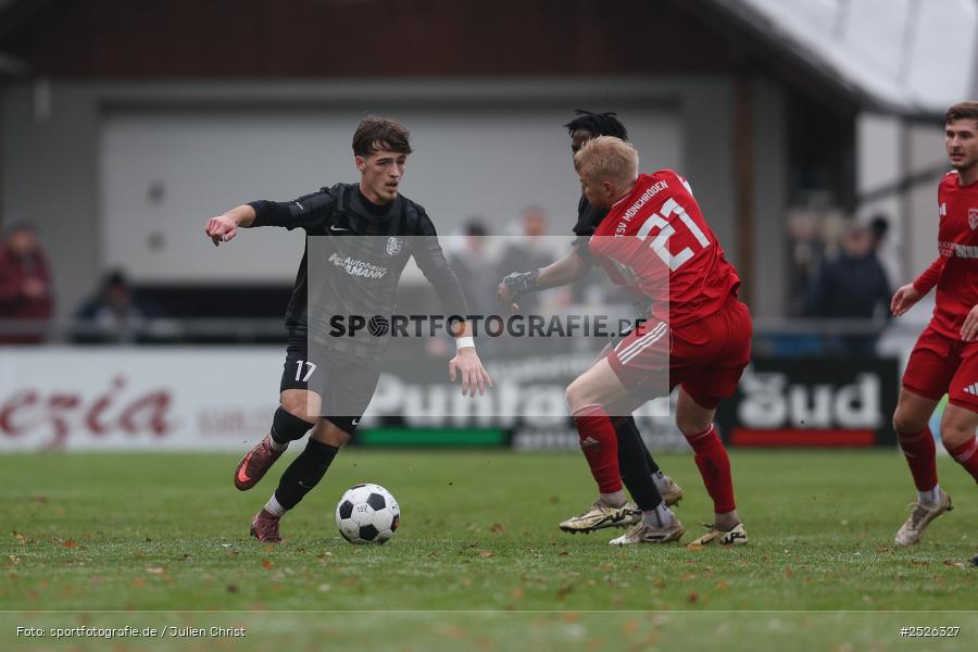 sport, action, TSV Mönchröden, TSV Karlburg, MÖN, Landesliga Nordwest, Karlburg, KAR, Fussball, Fundamentum Sportpark, BFV, 29.11.2025, 22. Spieltag - Bild-ID: 2526327