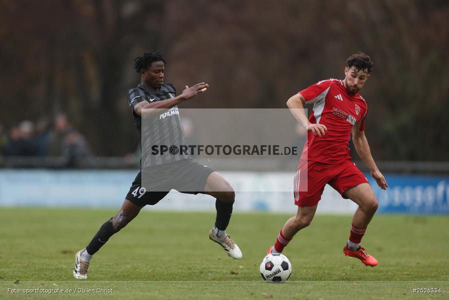 sport, action, TSV Mönchröden, TSV Karlburg, MÖN, Landesliga Nordwest, Karlburg, KAR, Fussball, Fundamentum Sportpark, BFV, 29.11.2025, 22. Spieltag - Bild-ID: 2526334