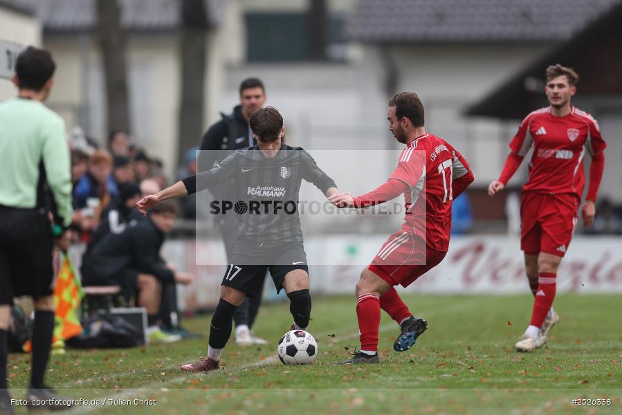 sport, action, TSV Mönchröden, TSV Karlburg, MÖN, Landesliga Nordwest, Karlburg, KAR, Fussball, Fundamentum Sportpark, BFV, 29.11.2025, 22. Spieltag - Bild-ID: 2526338