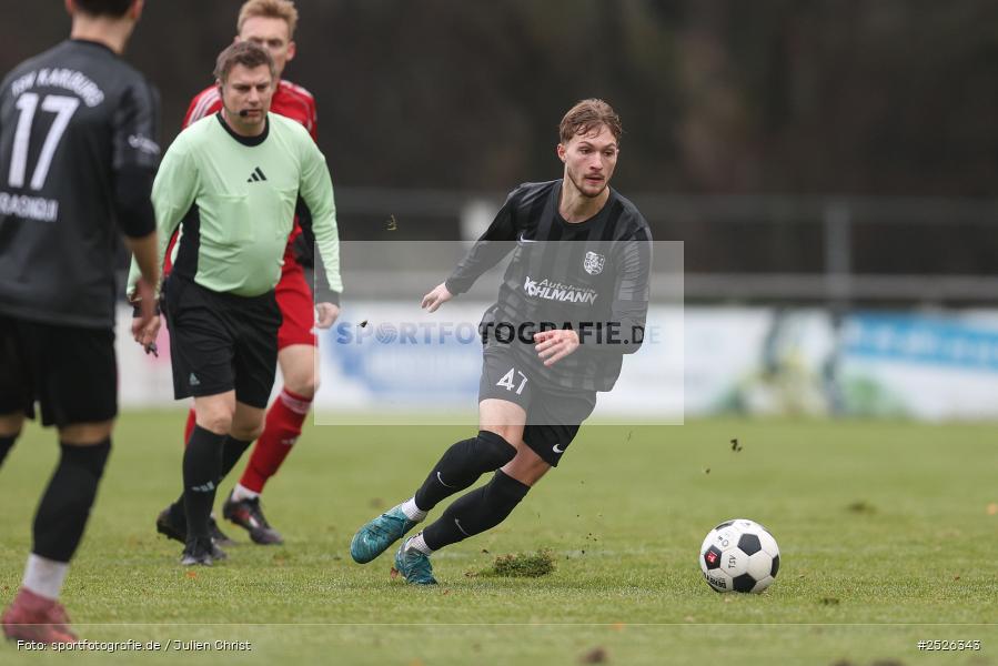 sport, action, TSV Mönchröden, TSV Karlburg, MÖN, Landesliga Nordwest, Karlburg, KAR, Fussball, Fundamentum Sportpark, BFV, 29.11.2025, 22. Spieltag - Bild-ID: 2526343