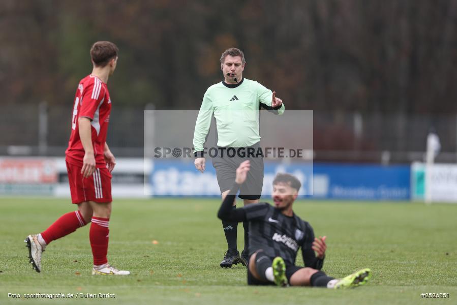 sport, action, TSV Mönchröden, TSV Karlburg, MÖN, Landesliga Nordwest, Karlburg, KAR, Fussball, Fundamentum Sportpark, BFV, 29.11.2025, 22. Spieltag - Bild-ID: 2526351