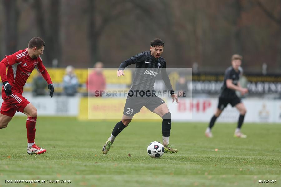 sport, action, TSV Mönchröden, TSV Karlburg, MÖN, Landesliga Nordwest, Karlburg, KAR, Fussball, Fundamentum Sportpark, BFV, 29.11.2025, 22. Spieltag - Bild-ID: 2526357