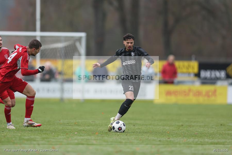 sport, action, TSV Mönchröden, TSV Karlburg, MÖN, Landesliga Nordwest, Karlburg, KAR, Fussball, Fundamentum Sportpark, BFV, 29.11.2025, 22. Spieltag - Bild-ID: 2526358
