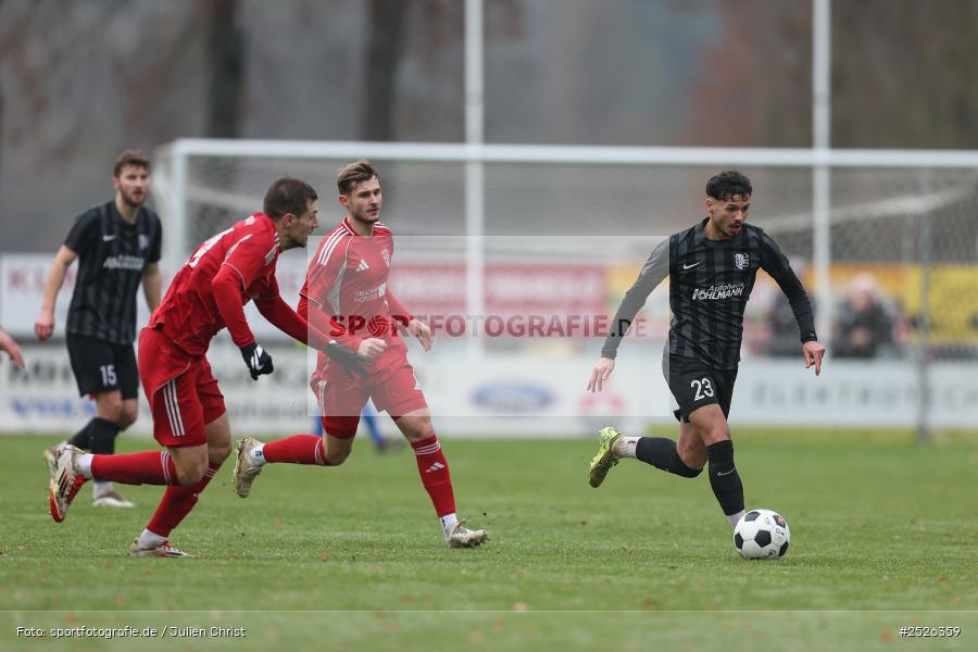 sport, action, TSV Mönchröden, TSV Karlburg, MÖN, Landesliga Nordwest, Karlburg, KAR, Fussball, Fundamentum Sportpark, BFV, 29.11.2025, 22. Spieltag - Bild-ID: 2526359
