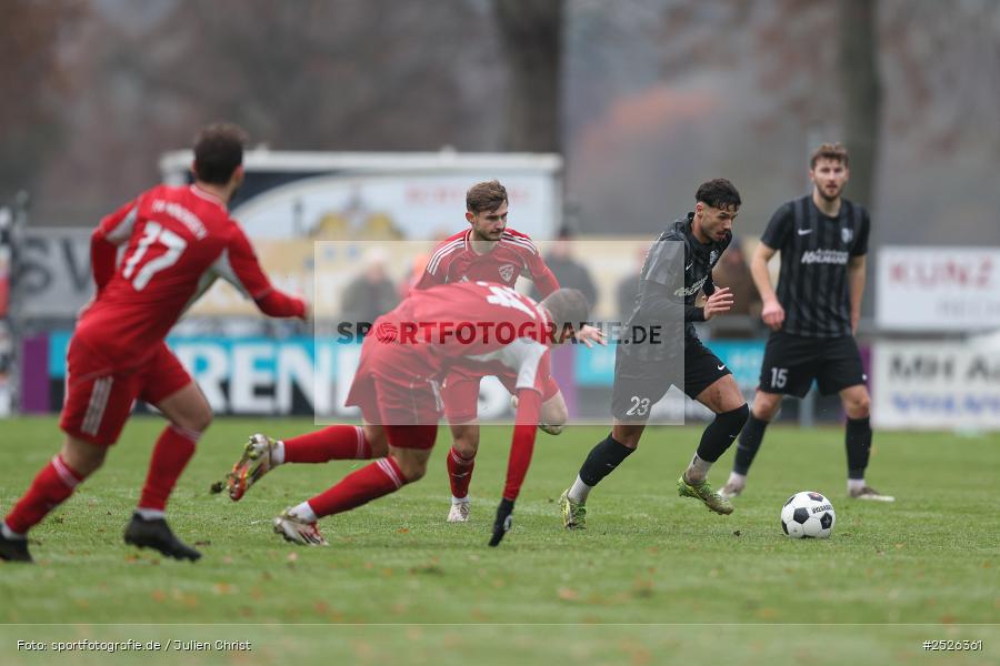 sport, action, TSV Mönchröden, TSV Karlburg, MÖN, Landesliga Nordwest, Karlburg, KAR, Fussball, Fundamentum Sportpark, BFV, 29.11.2025, 22. Spieltag - Bild-ID: 2526361