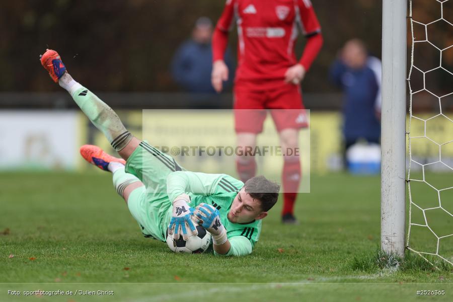 sport, action, TSV Mönchröden, TSV Karlburg, MÖN, Landesliga Nordwest, Karlburg, KAR, Fussball, Fundamentum Sportpark, BFV, 29.11.2025, 22. Spieltag - Bild-ID: 2526365