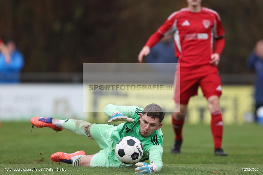 sport, action, TSV Mönchröden, TSV Karlburg, MÖN, Landesliga Nordwest, Karlburg, KAR, Fussball, Fundamentum Sportpark, BFV, 29.11.2025, 22. Spieltag - Bild-ID: 2526366