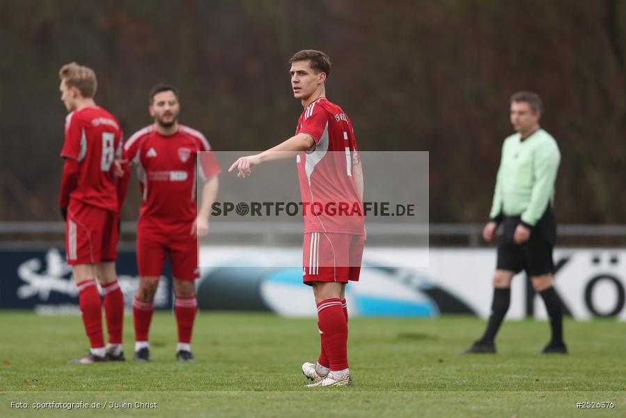 sport, action, TSV Mönchröden, TSV Karlburg, MÖN, Landesliga Nordwest, Karlburg, KAR, Fussball, Fundamentum Sportpark, BFV, 29.11.2025, 22. Spieltag - Bild-ID: 2526376