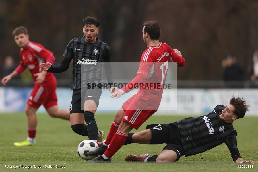 sport, action, TSV Mönchröden, TSV Karlburg, MÖN, Landesliga Nordwest, Karlburg, KAR, Fussball, Fundamentum Sportpark, BFV, 29.11.2025, 22. Spieltag - Bild-ID: 2526383