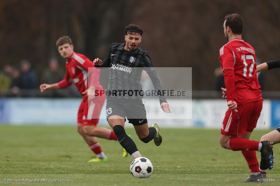 sport, action, TSV Mönchröden, TSV Karlburg, MÖN, Landesliga Nordwest, Karlburg, KAR, Fussball, Fundamentum Sportpark, BFV, 29.11.2025, 22. Spieltag - Bild-ID: 2526384