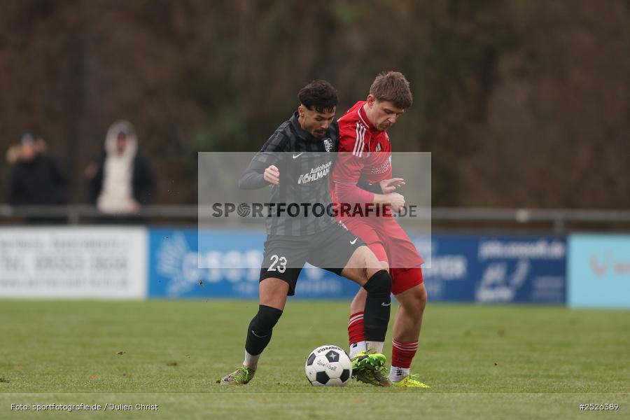 sport, action, TSV Mönchröden, TSV Karlburg, MÖN, Landesliga Nordwest, Karlburg, KAR, Fussball, Fundamentum Sportpark, BFV, 29.11.2025, 22. Spieltag - Bild-ID: 2526389