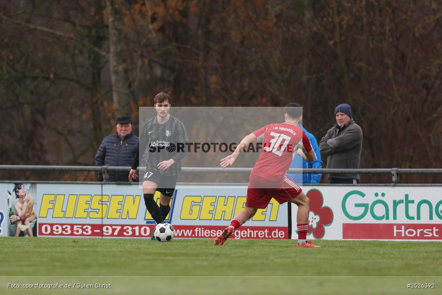 sport, action, TSV Mönchröden, TSV Karlburg, MÖN, Landesliga Nordwest, Karlburg, KAR, Fussball, Fundamentum Sportpark, BFV, 29.11.2025, 22. Spieltag - Bild-ID: 2526392