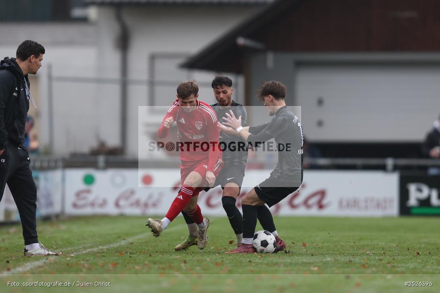 sport, action, TSV Mönchröden, TSV Karlburg, MÖN, Landesliga Nordwest, Karlburg, KAR, Fussball, Fundamentum Sportpark, BFV, 29.11.2025, 22. Spieltag - Bild-ID: 2526396