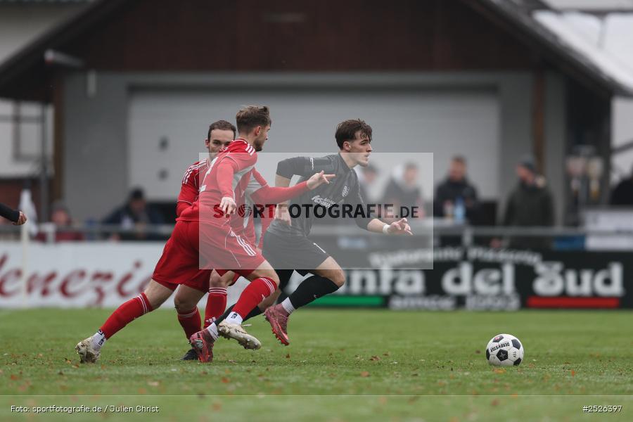 sport, action, TSV Mönchröden, TSV Karlburg, MÖN, Landesliga Nordwest, Karlburg, KAR, Fussball, Fundamentum Sportpark, BFV, 29.11.2025, 22. Spieltag - Bild-ID: 2526397