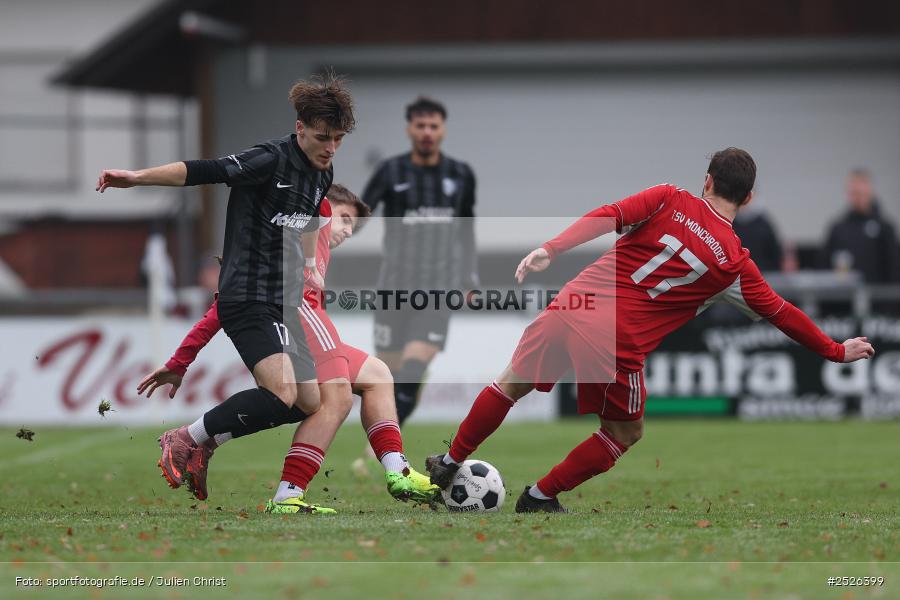 sport, action, TSV Mönchröden, TSV Karlburg, MÖN, Landesliga Nordwest, Karlburg, KAR, Fussball, Fundamentum Sportpark, BFV, 29.11.2025, 22. Spieltag - Bild-ID: 2526399
