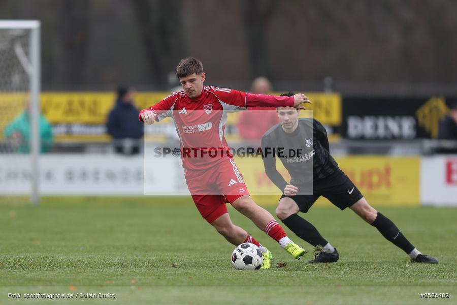 sport, action, TSV Mönchröden, TSV Karlburg, MÖN, Landesliga Nordwest, Karlburg, KAR, Fussball, Fundamentum Sportpark, BFV, 29.11.2025, 22. Spieltag - Bild-ID: 2526402