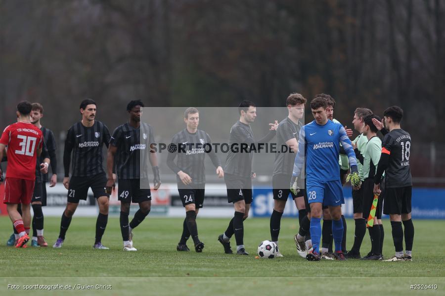 sport, action, TSV Mönchröden, TSV Karlburg, MÖN, Landesliga Nordwest, Karlburg, KAR, Fussball, Fundamentum Sportpark, BFV, 29.11.2025, 22. Spieltag - Bild-ID: 2526410