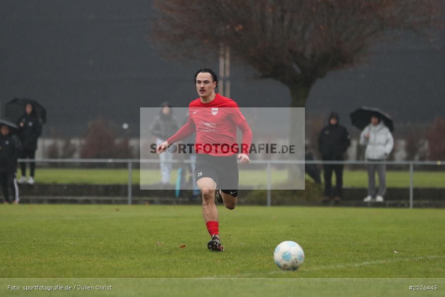 sport, action, TuS Frammersbach, TUS, Sportgelände, Schwebenried, Landesliga Nordwest, Fussball, DJK Schwebenried/Schwemmelsbach, DJK, BFV, 30.11.2025, 22. Spieltag - Bild-ID: 2526443