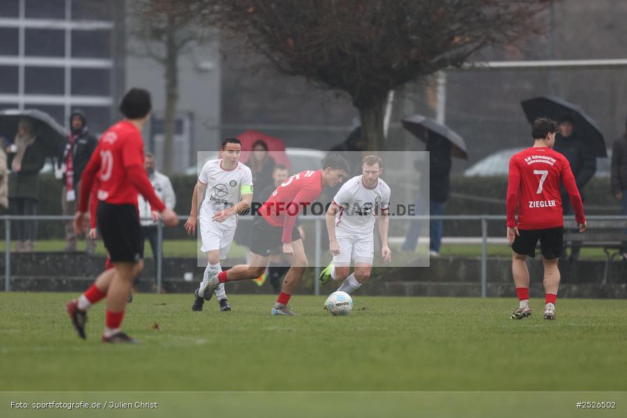 sport, action, TuS Frammersbach, TUS, Sportgelände, Schwebenried, Landesliga Nordwest, Fussball, DJK Schwebenried/Schwemmelsbach, DJK, BFV, 22. Spieltag, 11.01.2025 - Bild-ID: 2526502