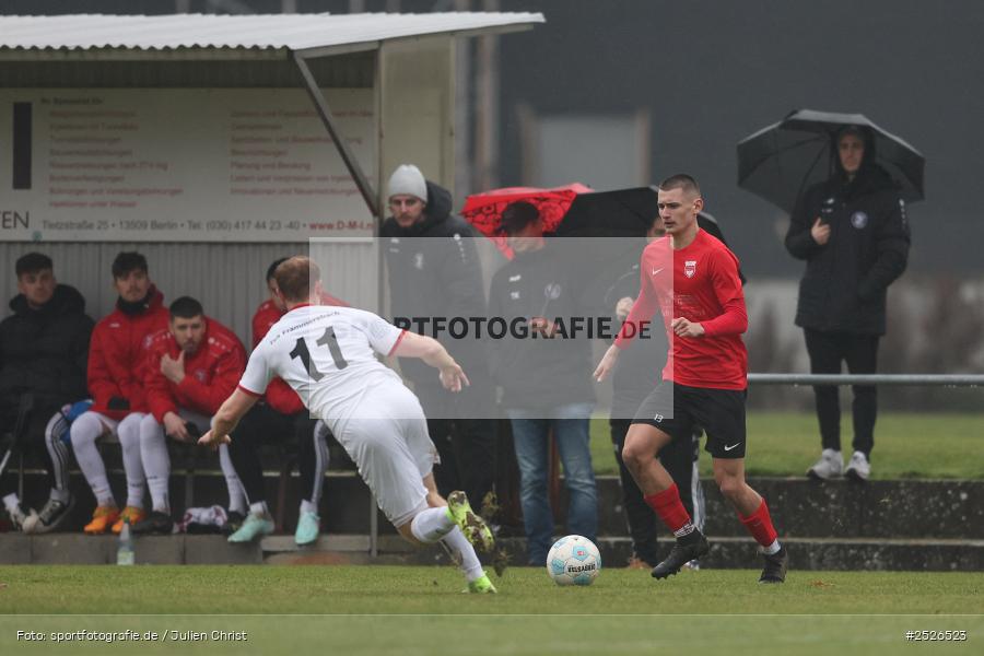 sport, action, TuS Frammersbach, TUS, Sportgelände, Schwebenried, Landesliga Nordwest, Fussball, DJK Schwebenried/Schwemmelsbach, DJK, BFV, 22. Spieltag, 11.01.2025 - Bild-ID: 2526523