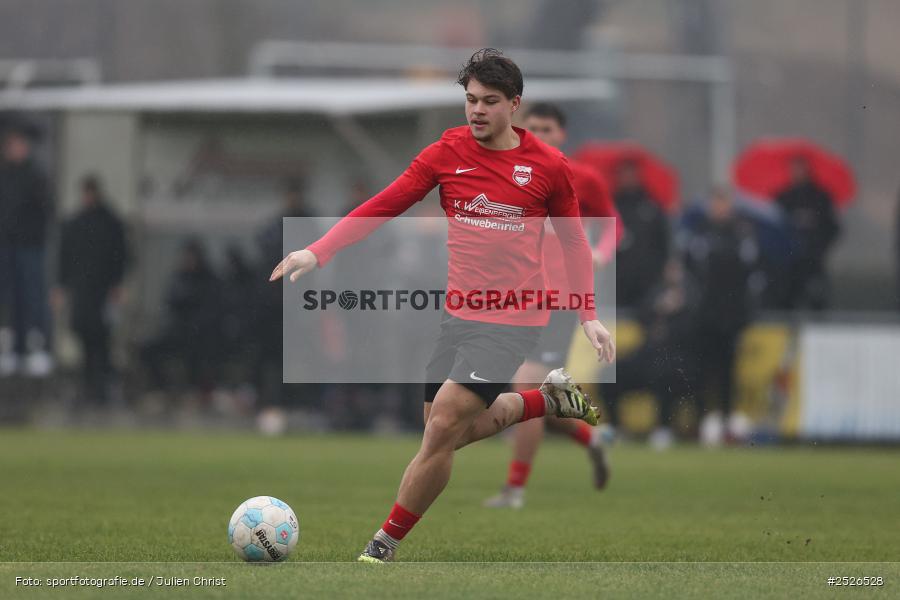 sport, action, TuS Frammersbach, TUS, Sportgelände, Schwebenried, Landesliga Nordwest, Fussball, DJK Schwebenried/Schwemmelsbach, DJK, BFV, 22. Spieltag, 11.01.2025 - Bild-ID: 2526528