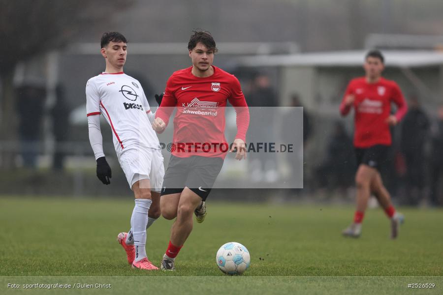sport, action, TuS Frammersbach, TUS, Sportgelände, Schwebenried, Landesliga Nordwest, Fussball, DJK Schwebenried/Schwemmelsbach, DJK, BFV, 22. Spieltag, 11.01.2025 - Bild-ID: 2526529