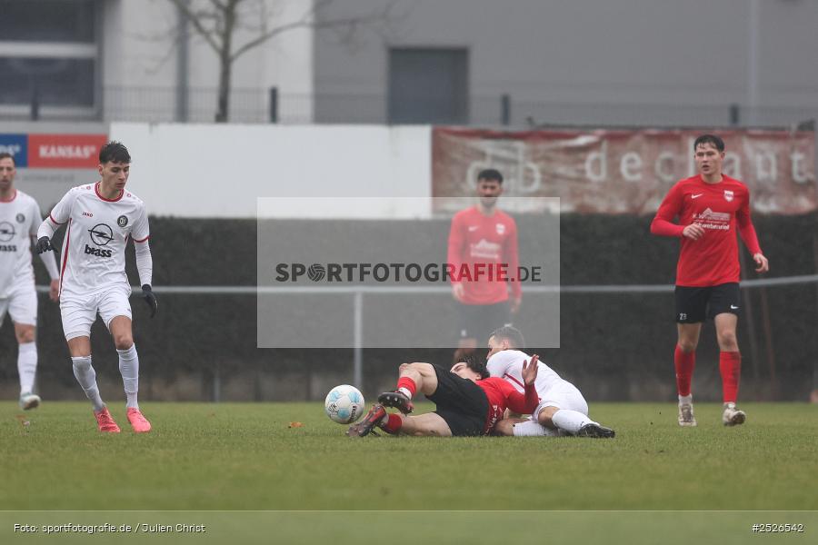 sport, action, TuS Frammersbach, TUS, Sportgelände, Schwebenried, Landesliga Nordwest, Fussball, DJK Schwebenried/Schwemmelsbach, DJK, BFV, 22. Spieltag, 11.01.2025 - Bild-ID: 2526542