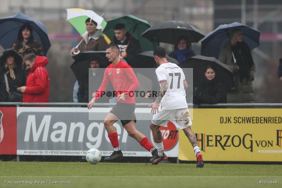 sport, action, TuS Frammersbach, TUS, Sportgelände, Schwebenried, Landesliga Nordwest, Fussball, DJK Schwebenried/Schwemmelsbach, DJK, BFV, 22. Spieltag, 11.01.2025 - Bild-ID: 2526544