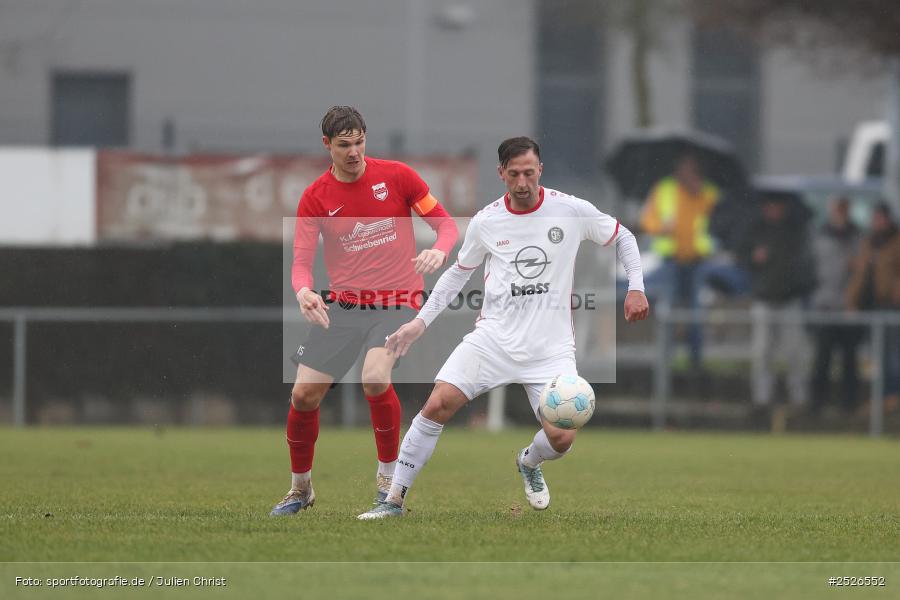 sport, action, TuS Frammersbach, TUS, Sportgelände, Schwebenried, Landesliga Nordwest, Fussball, DJK Schwebenried/Schwemmelsbach, DJK, BFV, 22. Spieltag, 11.01.2025 - Bild-ID: 2526552