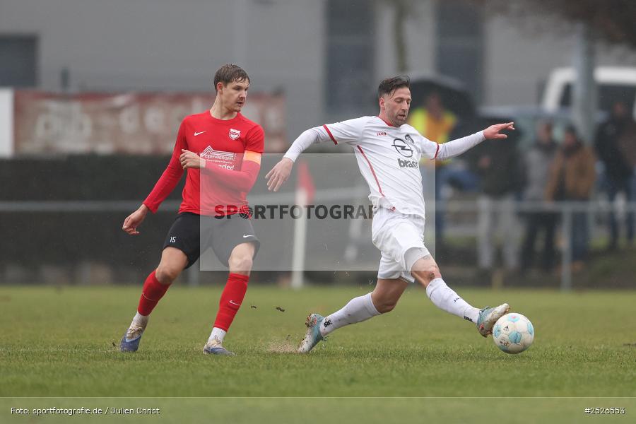 sport, action, TuS Frammersbach, TUS, Sportgelände, Schwebenried, Landesliga Nordwest, Fussball, DJK Schwebenried/Schwemmelsbach, DJK, BFV, 22. Spieltag, 11.01.2025 - Bild-ID: 2526553