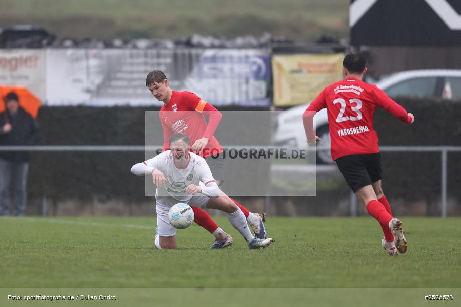 sport, action, TuS Frammersbach, TUS, Sportgelände, Schwebenried, Landesliga Nordwest, Fussball, DJK Schwebenried/Schwemmelsbach, DJK, BFV, 22. Spieltag, 11.01.2025 - Bild-ID: 2526570