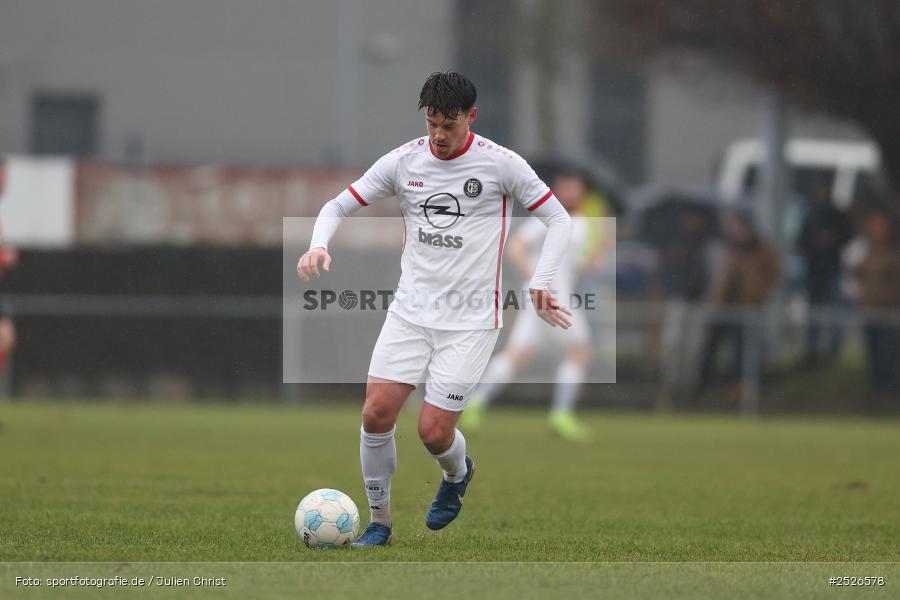 sport, action, TuS Frammersbach, TUS, Sportgelände, Schwebenried, Landesliga Nordwest, Fussball, DJK Schwebenried/Schwemmelsbach, DJK, BFV, 22. Spieltag, 11.01.2025 - Bild-ID: 2526578