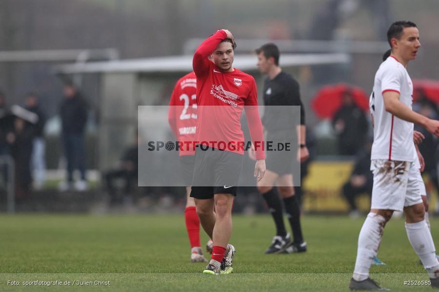 sport, action, TuS Frammersbach, TUS, Sportgelände, Schwebenried, Landesliga Nordwest, Fussball, DJK Schwebenried/Schwemmelsbach, DJK, BFV, 22. Spieltag, 11.01.2025 - Bild-ID: 2526585