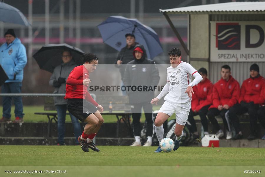 sport, action, TuS Frammersbach, TUS, Sportgelände, Schwebenried, Landesliga Nordwest, Fussball, DJK Schwebenried/Schwemmelsbach, DJK, BFV, 22. Spieltag, 11.01.2025 - Bild-ID: 2526592