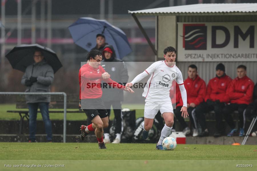 sport, action, TuS Frammersbach, TUS, Sportgelände, Schwebenried, Landesliga Nordwest, Fussball, DJK Schwebenried/Schwemmelsbach, DJK, BFV, 22. Spieltag, 11.01.2025 - Bild-ID: 2526593