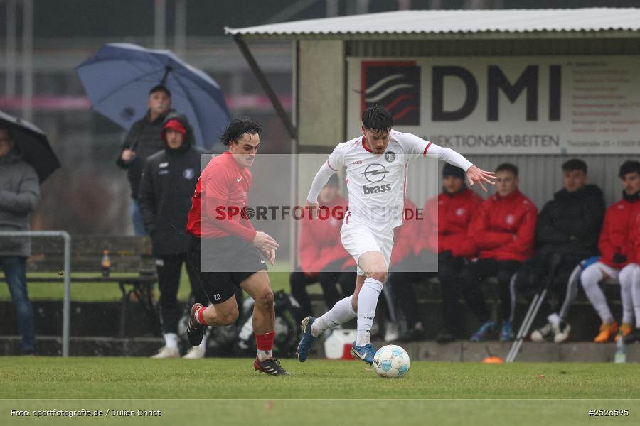 sport, action, TuS Frammersbach, TUS, Sportgelände, Schwebenried, Landesliga Nordwest, Fussball, DJK Schwebenried/Schwemmelsbach, DJK, BFV, 22. Spieltag, 11.01.2025 - Bild-ID: 2526595