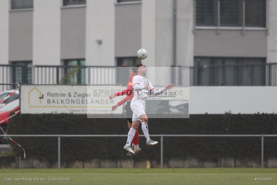 sport, action, TuS Frammersbach, TUS, Sportgelände, Schwebenried, Landesliga Nordwest, Fussball, DJK Schwebenried/Schwemmelsbach, DJK, BFV, 22. Spieltag, 11.01.2025 - Bild-ID: 2526599