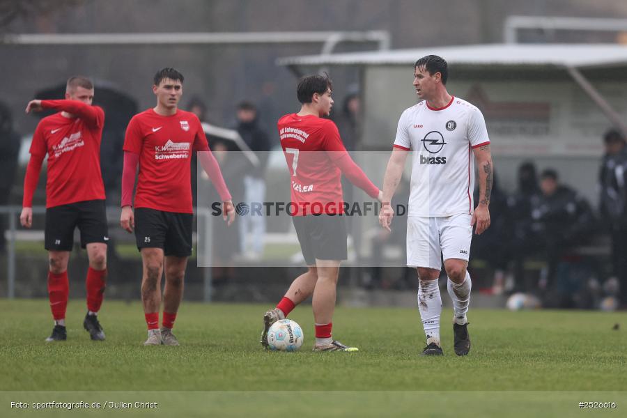 sport, action, TuS Frammersbach, TUS, Sportgelände, Schwebenried, Landesliga Nordwest, Fussball, DJK Schwebenried/Schwemmelsbach, DJK, BFV, 22. Spieltag, 11.01.2025 - Bild-ID: 2526616