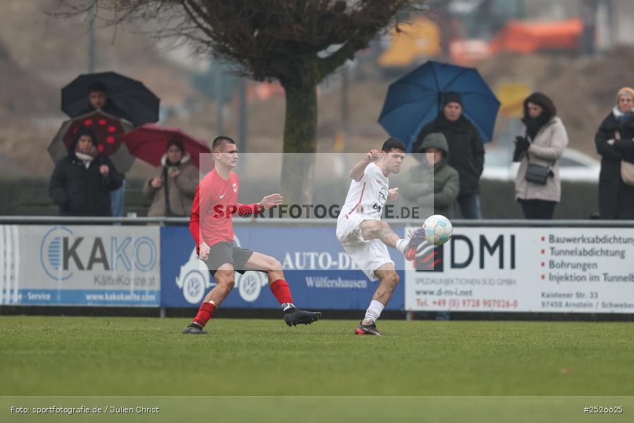 sport, action, TuS Frammersbach, TUS, Sportgelände, Schwebenried, Landesliga Nordwest, Fussball, DJK Schwebenried/Schwemmelsbach, DJK, BFV, 22. Spieltag, 11.01.2025 - Bild-ID: 2526625